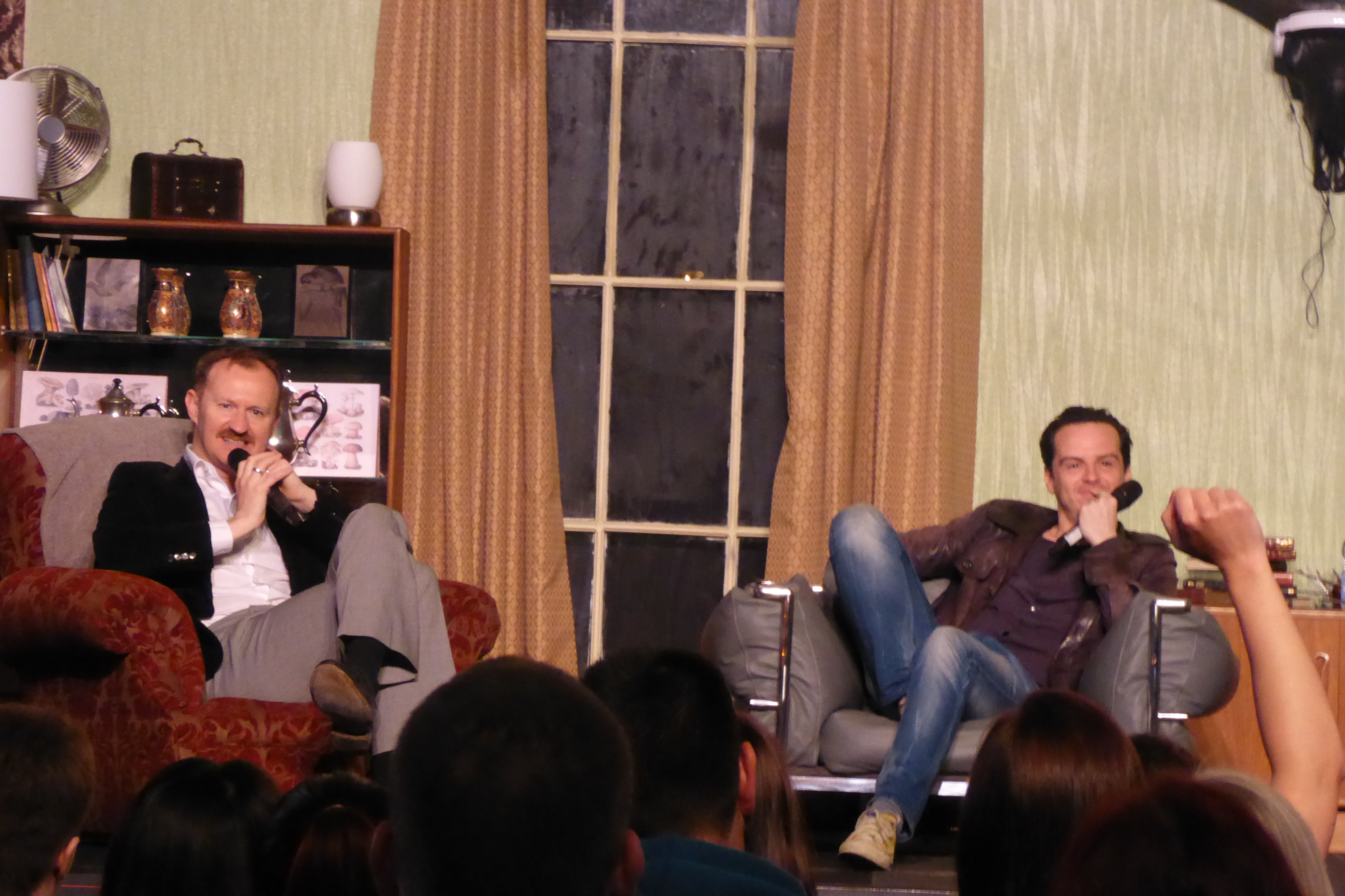 Mark Gatiss et Andrew Scott